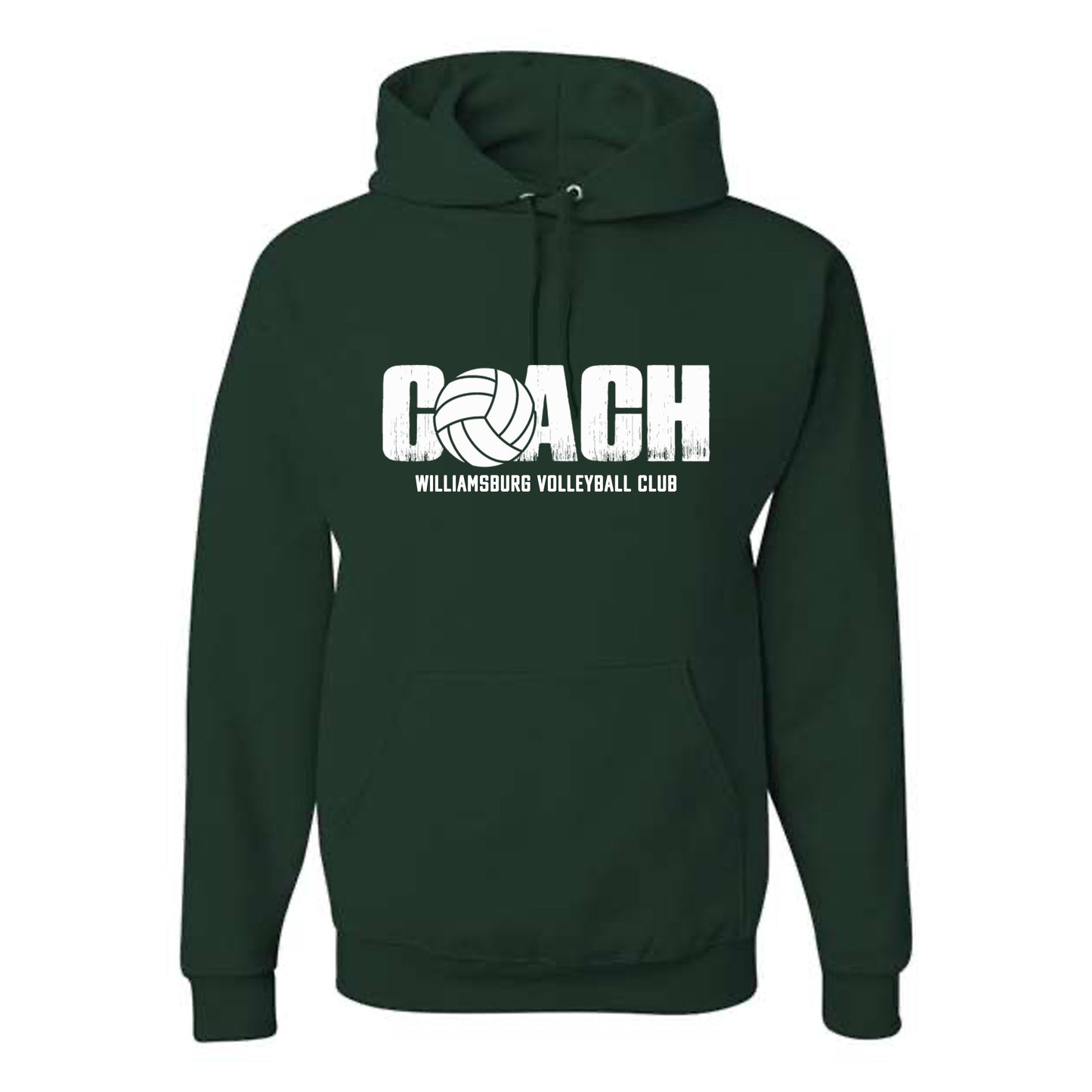 Custom WVC Hooded Sweatshirt - Coach : 3 color options