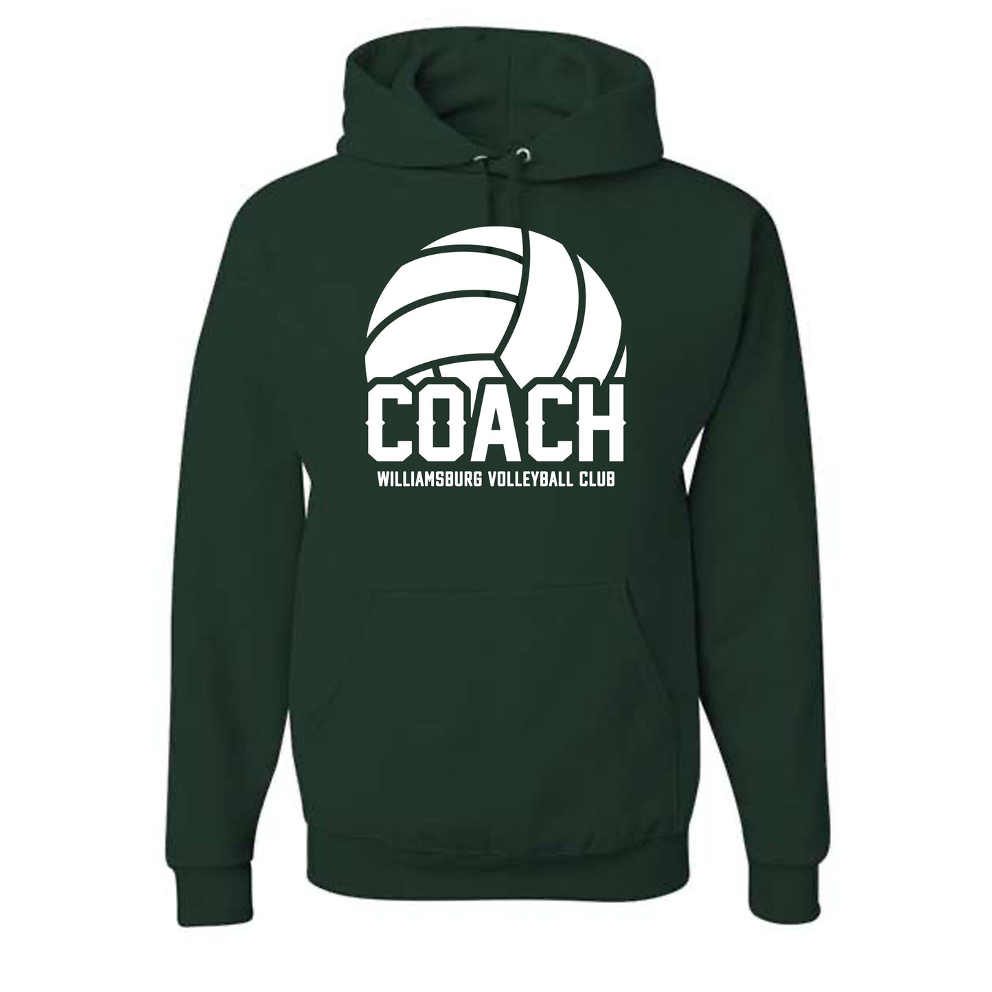 Custom WVC Hooded Sweatshirt - Coach : 3 color options