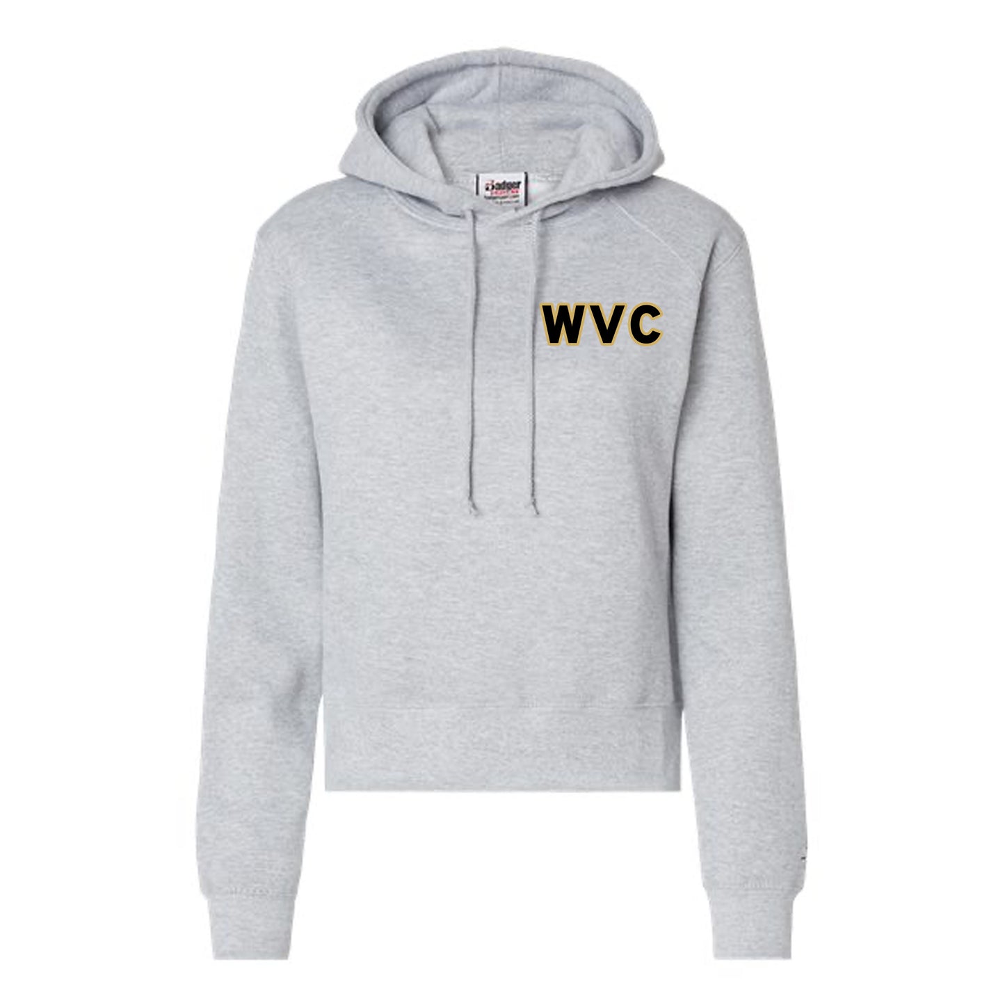 Badger WVC "Crop" Hooded Sweatshirt : 2 color options